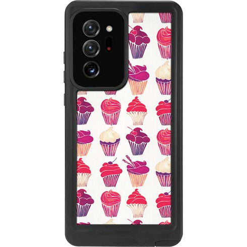 Cat Coq Cupcakes Galaxy Note20 Ultra 5G Waterproof Case